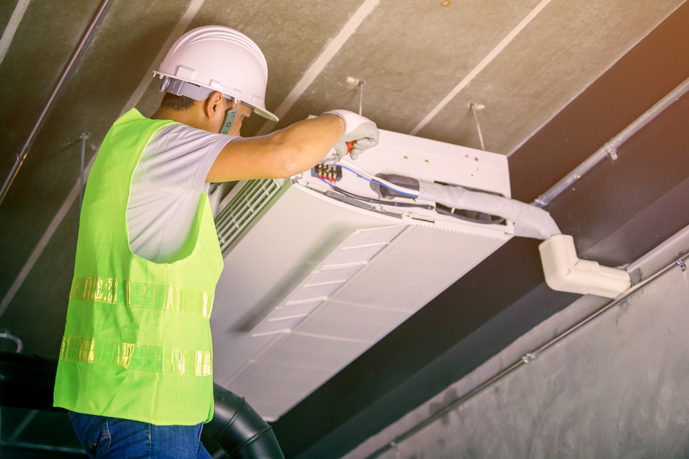 daikin tavan tipi klima montajı